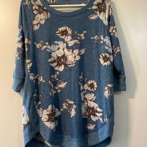 NWT Maurice’s size s beautiful floral sweater. Super soft!